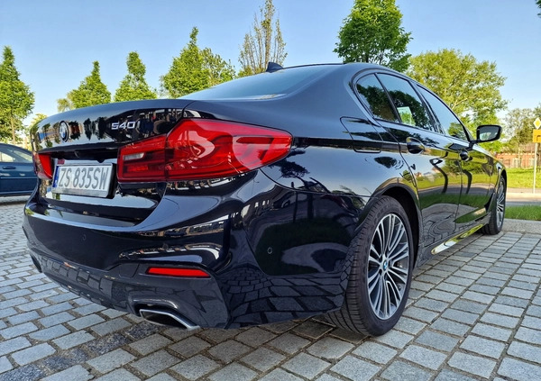BMW Seria 5 cena 193400 przebieg: 80000, rok produkcji 2020 z Szczecin małe 781